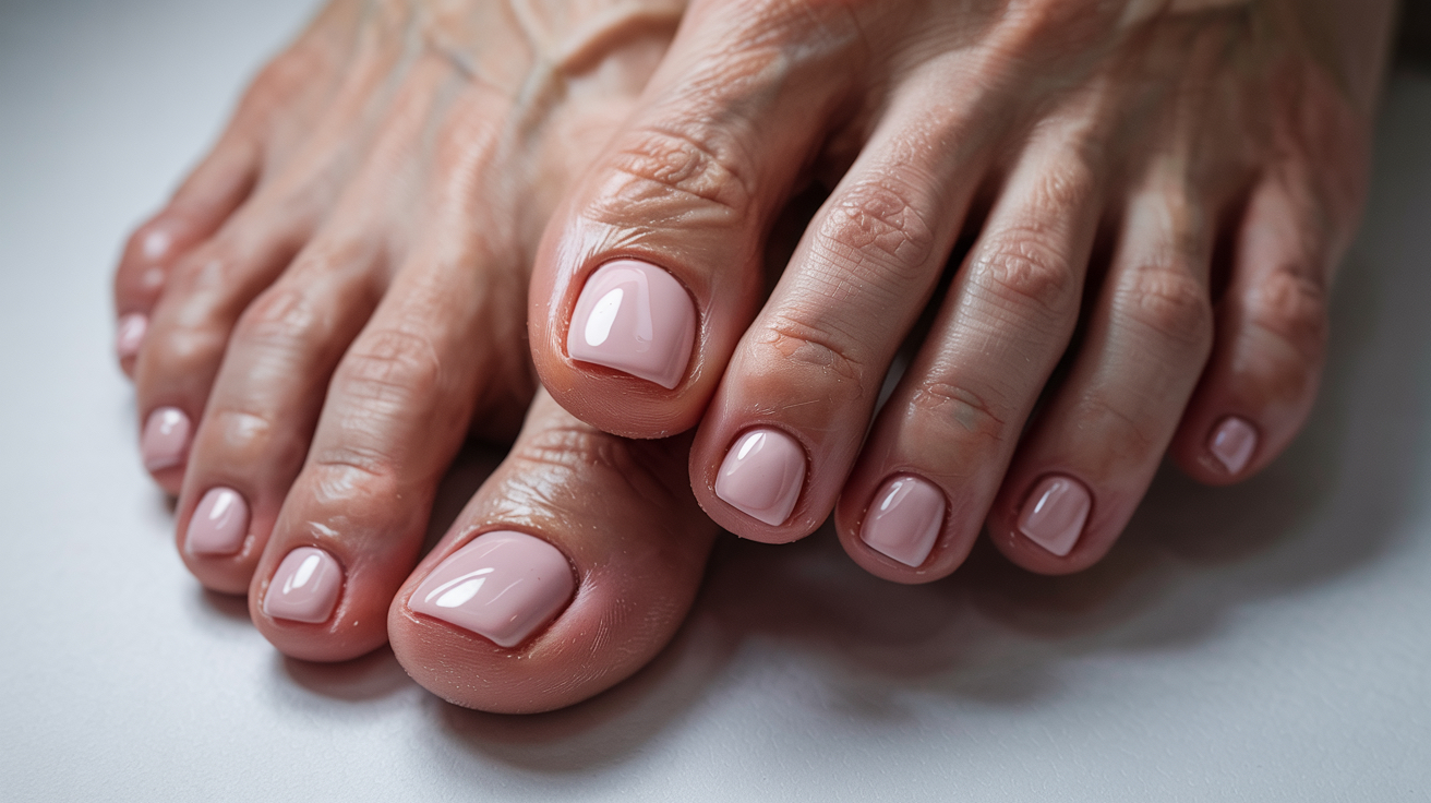 Pedicure With Gel Toes